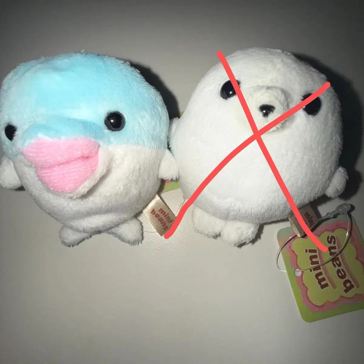 미니빈즈 물개 돌고래 인형