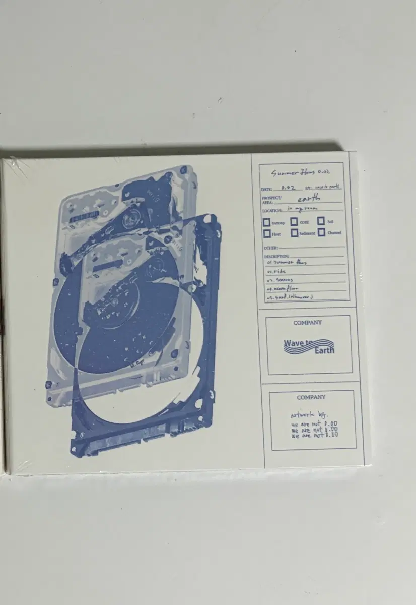 Wave to Earth summer flow 0.02 앨범 CD