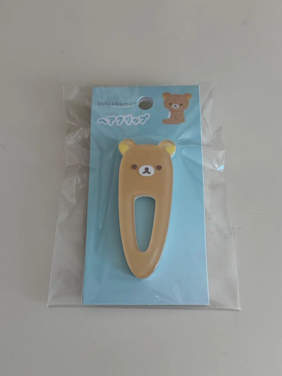 리락쿠마 헤어핀 헤어집게 미개봉