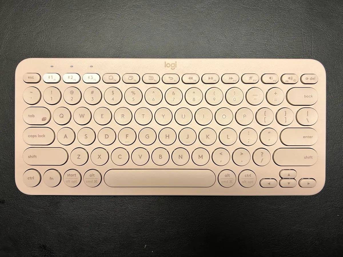 *무료배송* 로지텍 K380 로즈 + 건전지 포함