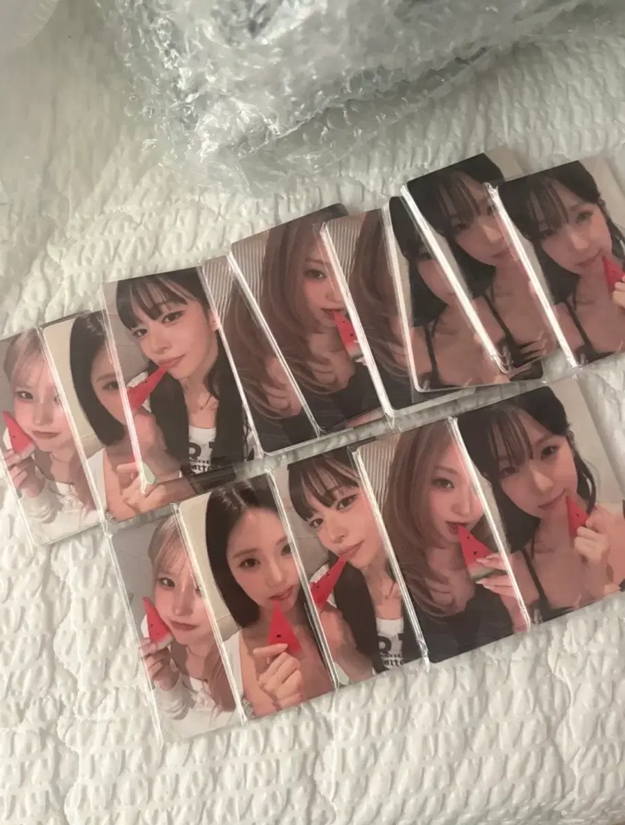 프로미스나인 뮤직아트 특전포카 수박ver 판매합니다