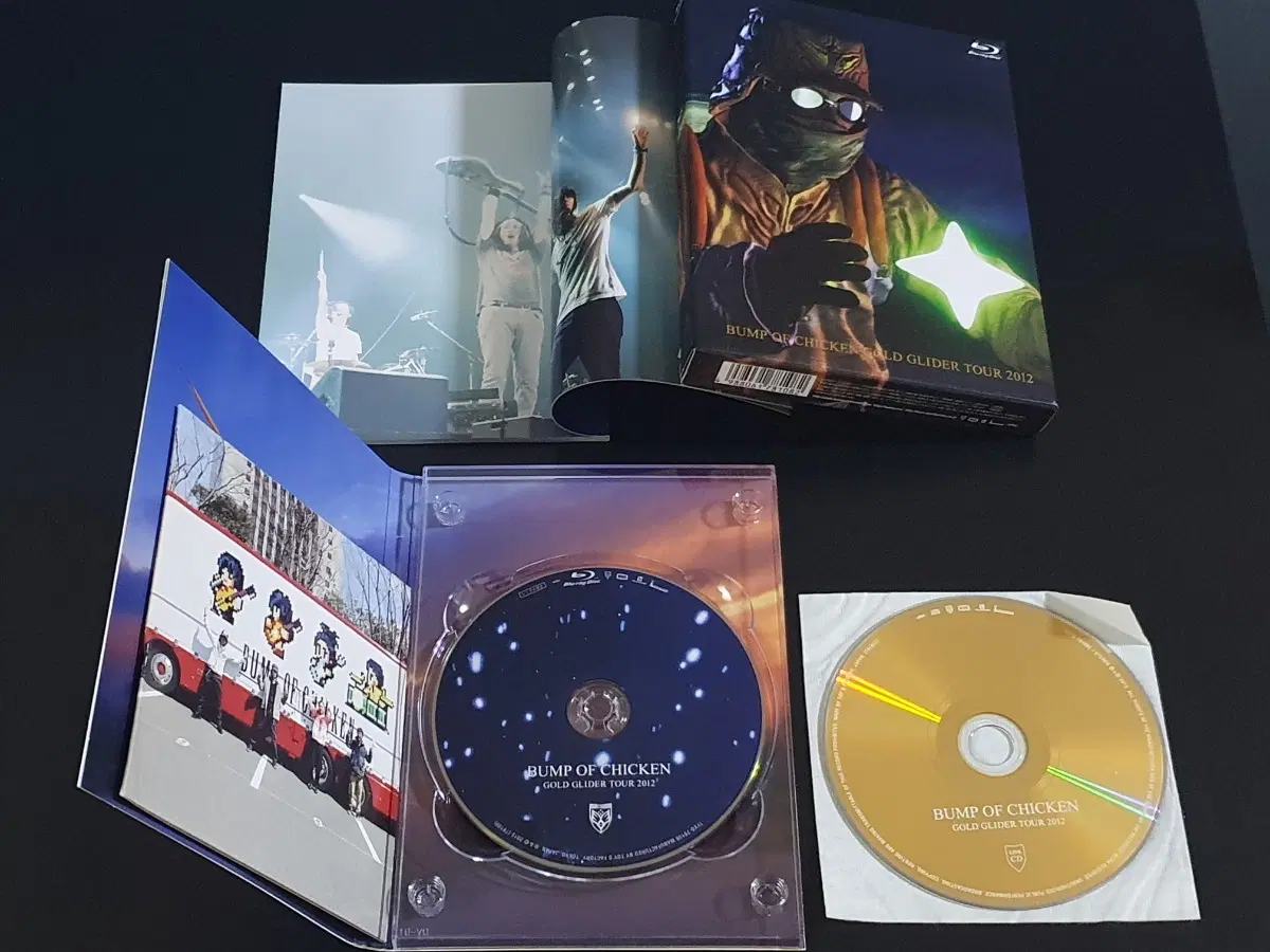 범프오브치킨 라이브 영상 GOLD GLIDER TOUR 2012 (Blu-ray+CD) 한정반