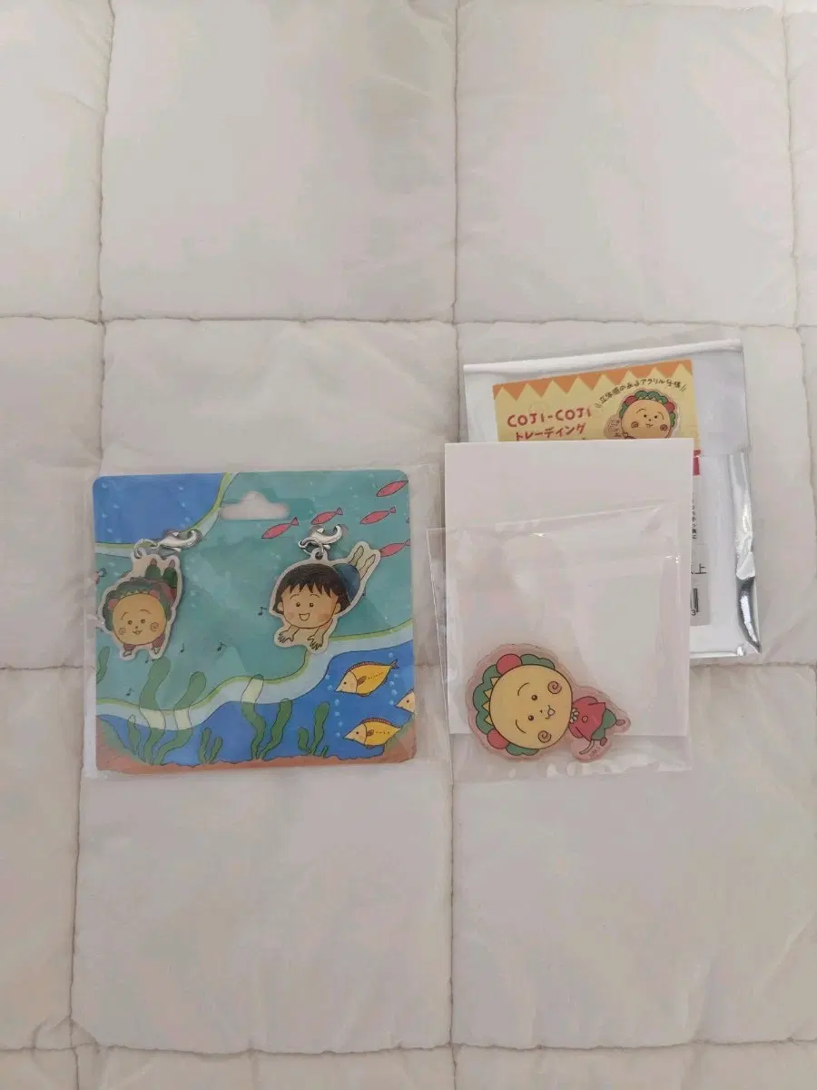 코지코지 아크릴 스티커 마루코 코지코지 참 키링