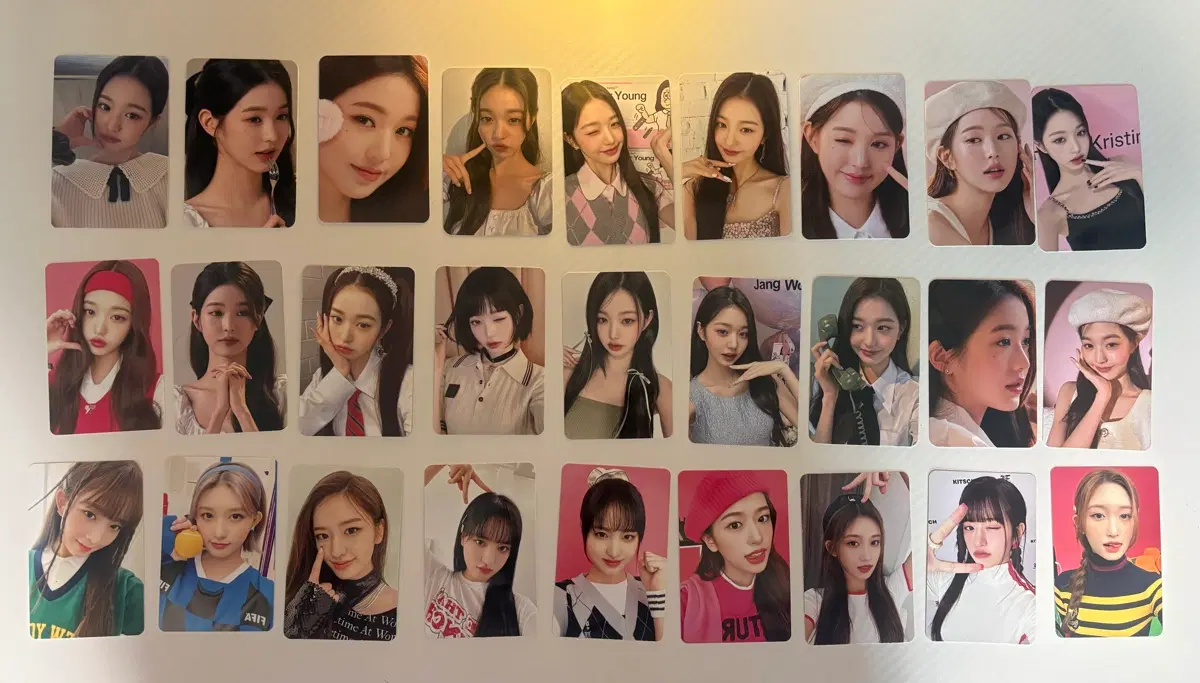 급처!)아이브 포카 27장