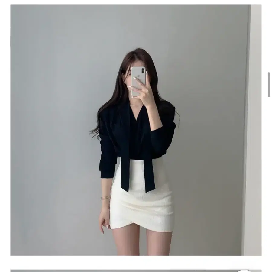 에이블리 지그재그 항공과 블라우스 데이트룩 세미정장
