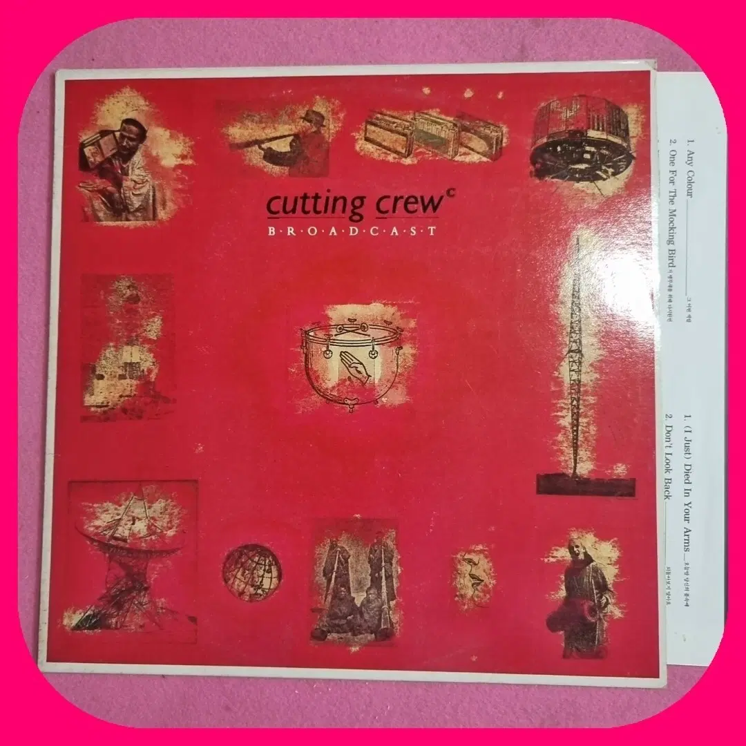 커팅 크루 브로드캐스트 LP.NM/NM