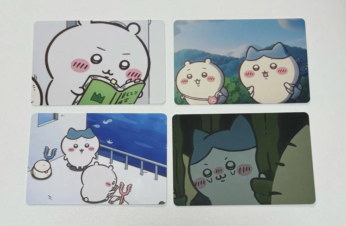 일괄 치이카와 먼작귀 영화 극장판 인어섬의 비밀 명장면 카드