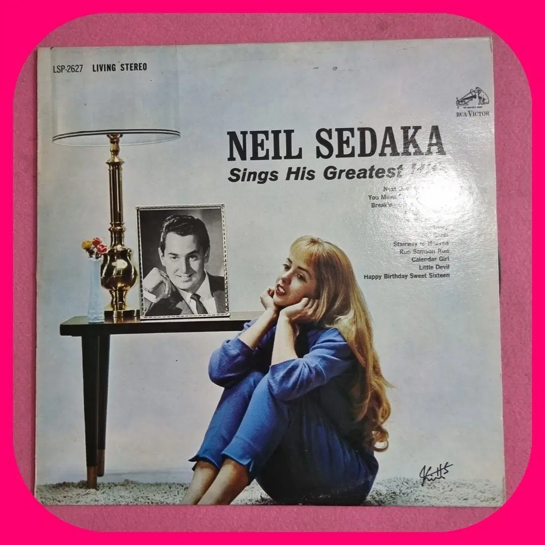 닐 세다카 Sings His Greatest LP.NM/NM