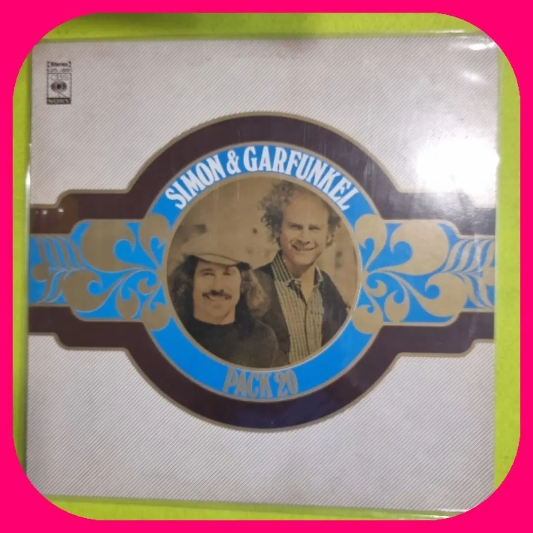 사이먼 앤 가펑클 팩 20.LP.NM-/NM