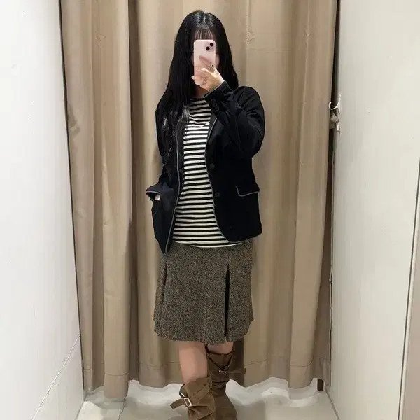 JPN 꼼카이즘 블레이저 가디건 J1190