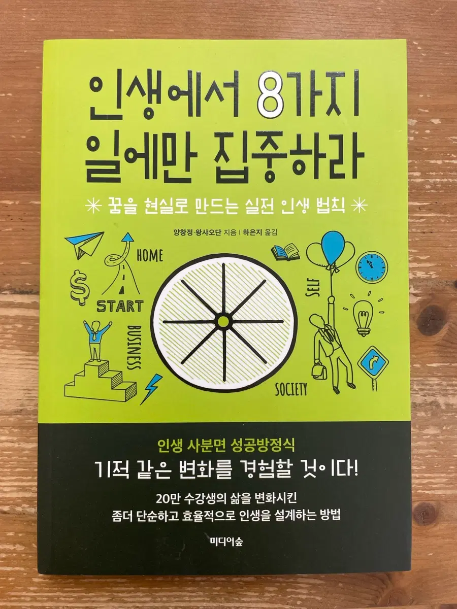인생에서 8가지 일에만 집중하라 - 양창정