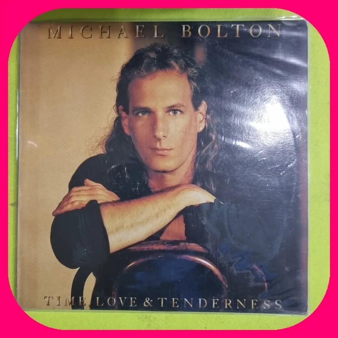 마이클 볼튼 Time, Love & Tenderness .LP.NM/NM