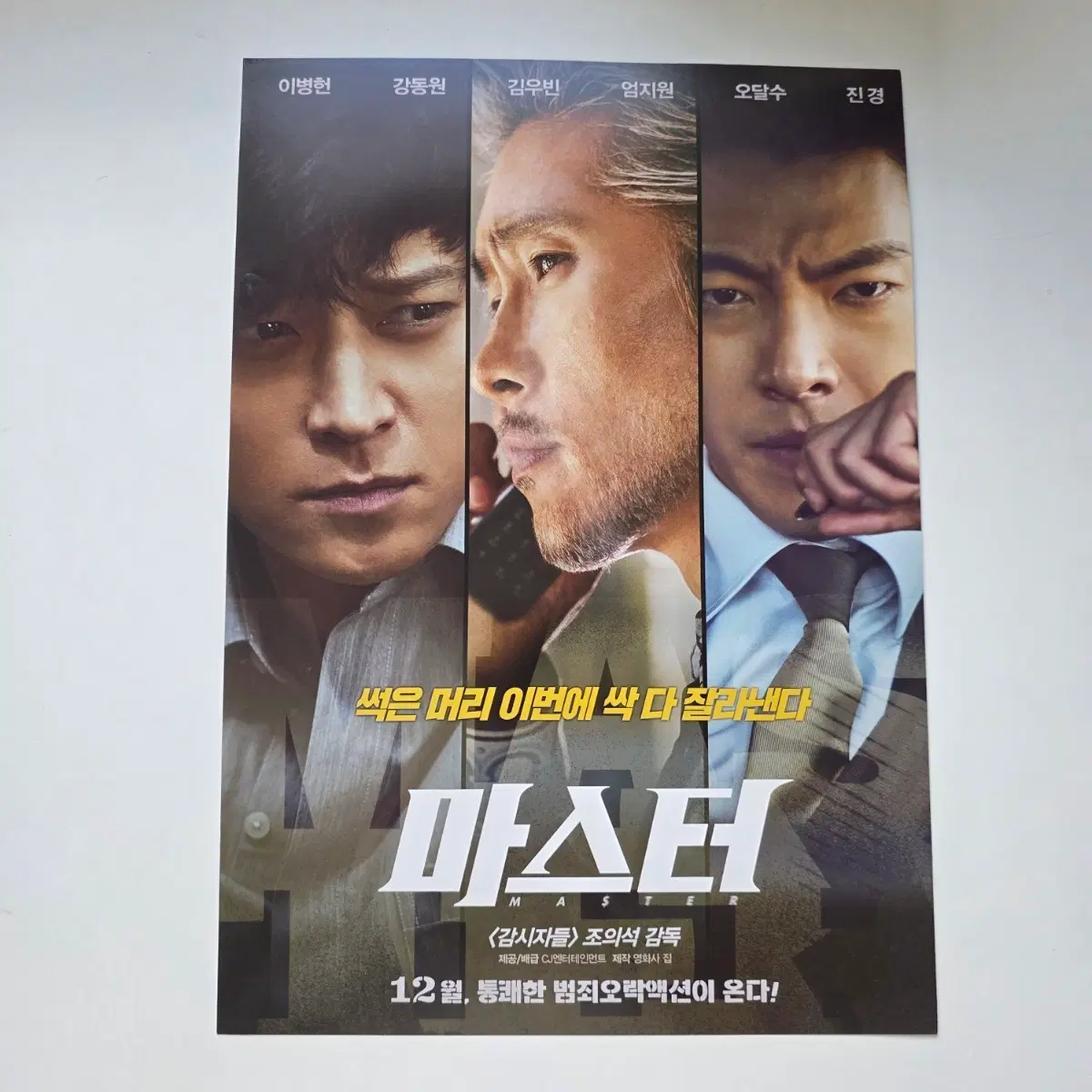 [전단지/ver.1] 마스터 2016 영화 포스터