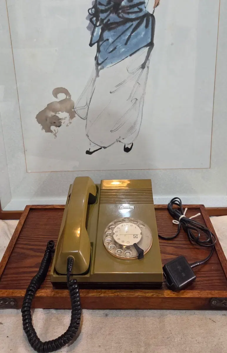 근대사  / 80년대 금성 다이알전화기