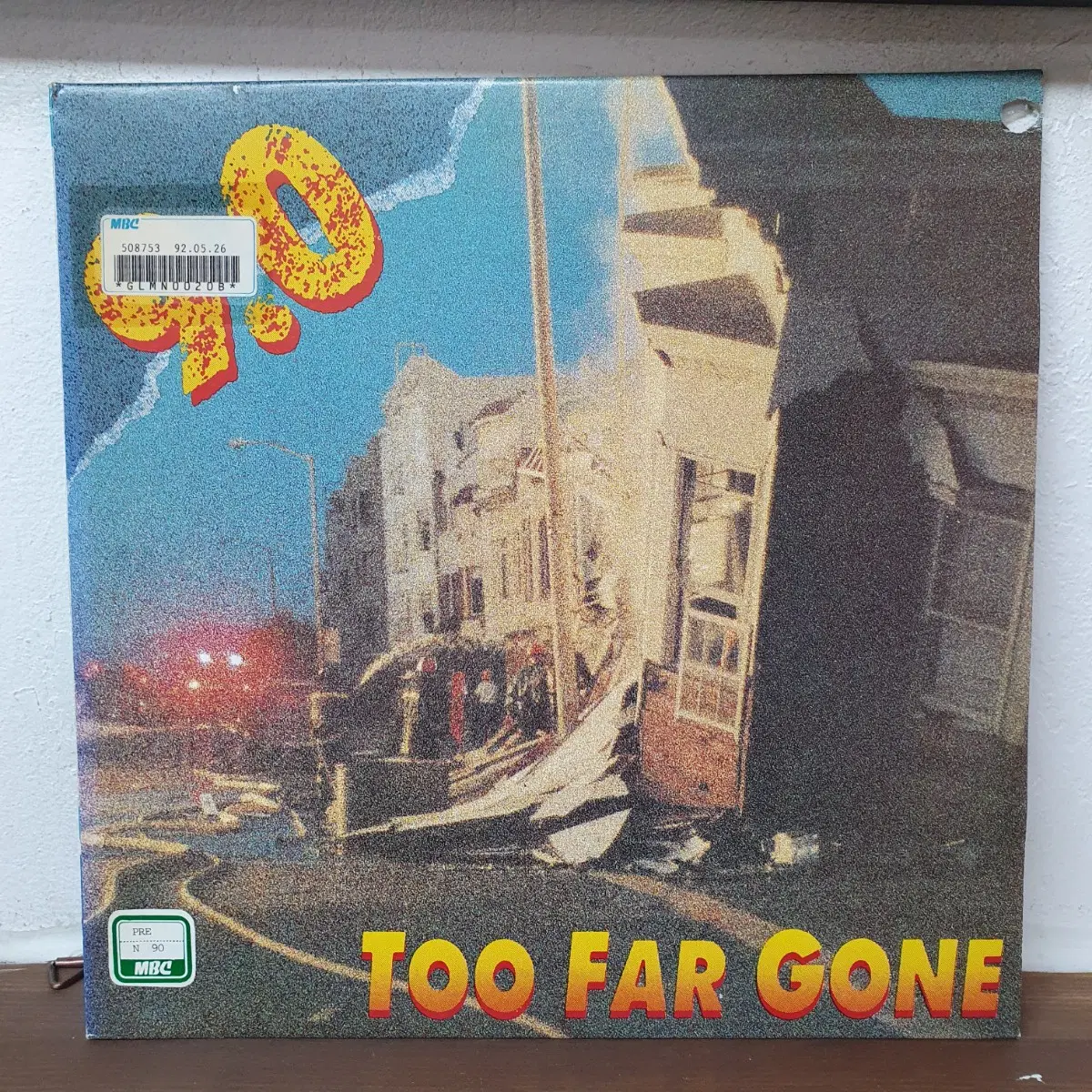9,0 TOO FAR GONE LP 1992