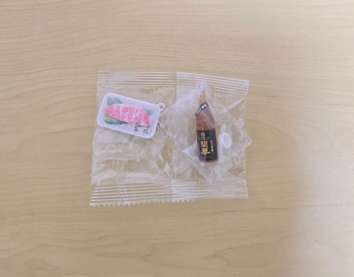 일본 음식 가챠 미개봉
