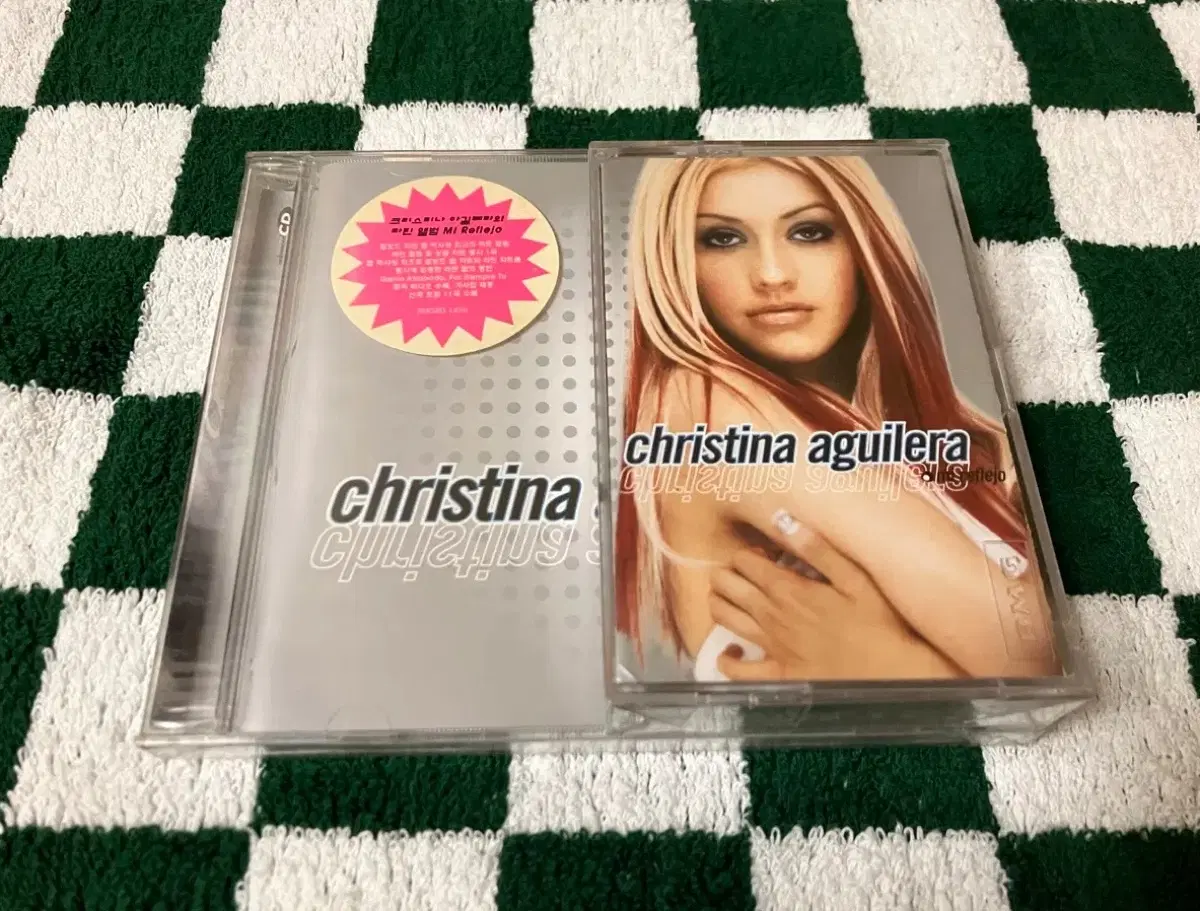 크리스티나 아길레라 Christina Aguilera 국내 라이센스 초판 미개봉 CD + 카세트테이프 (일괄판매)