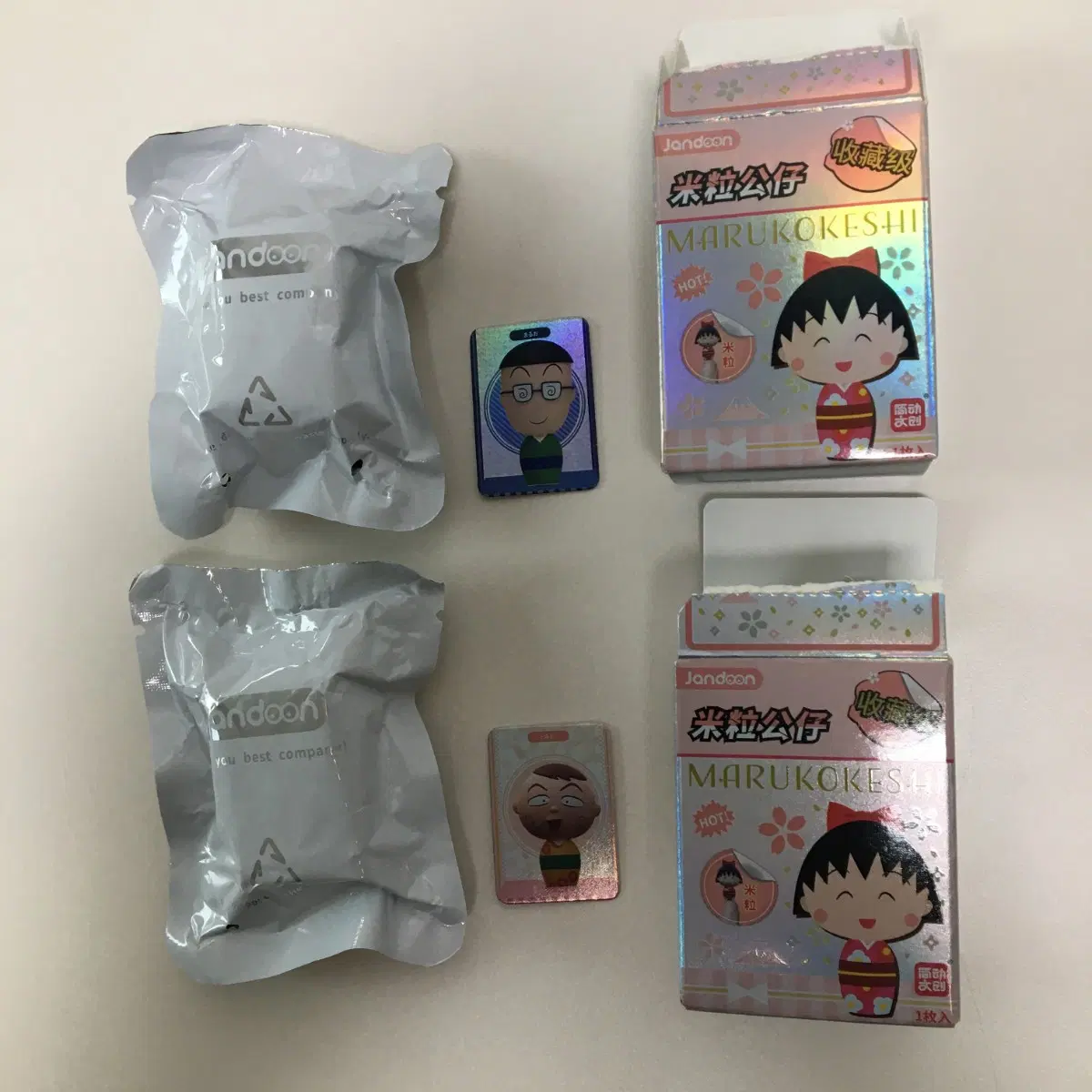 마루코 친구들 쌀알 피규어