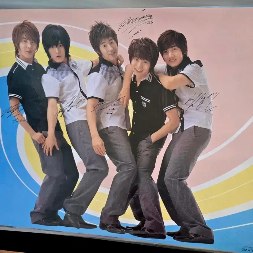 동방신기 브로마이드 6장 일괄 구동방 오방신기 포스터