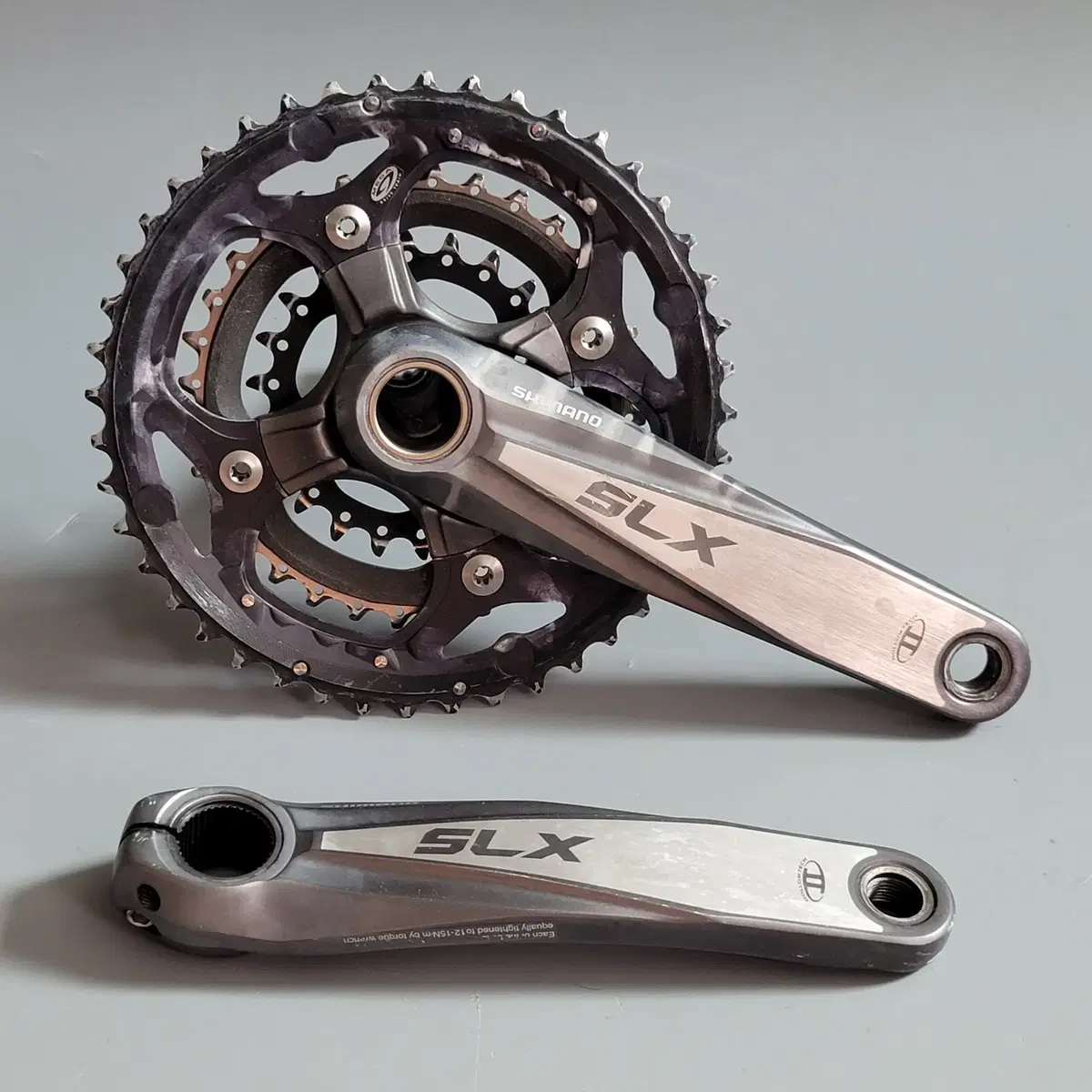 MTB 시마노 SLX FC-M660 3단 9-10단 크랭크 (1)