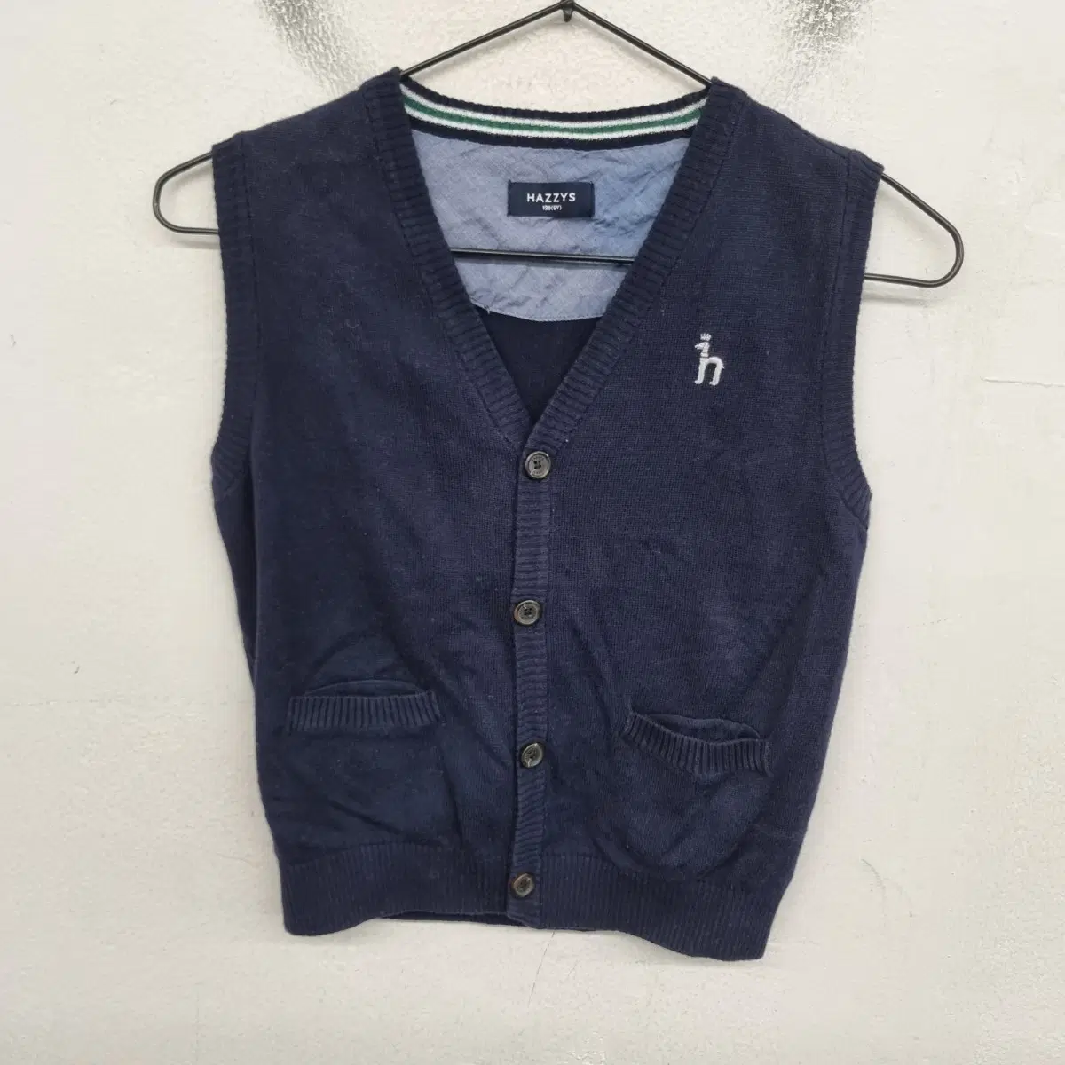 [130 size] 헤지 키즈 니트 조끼
