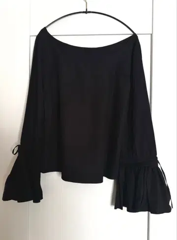 Merlette 긴팔 블라우스 블랙