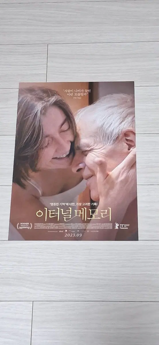 마이테알베르디감독 이터널메모리(2023년)전단지