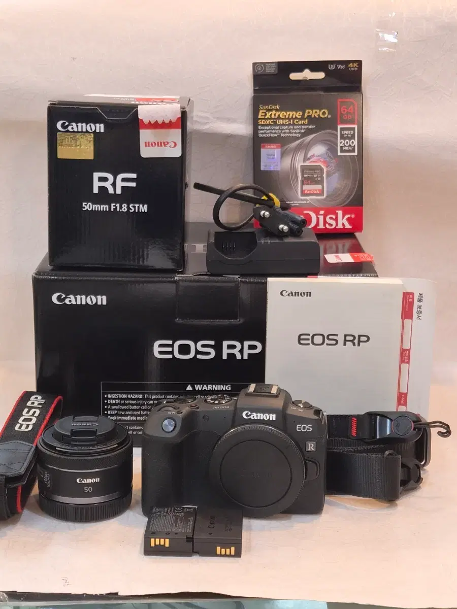 캐논정품 EOS RP+50 점팔 STM