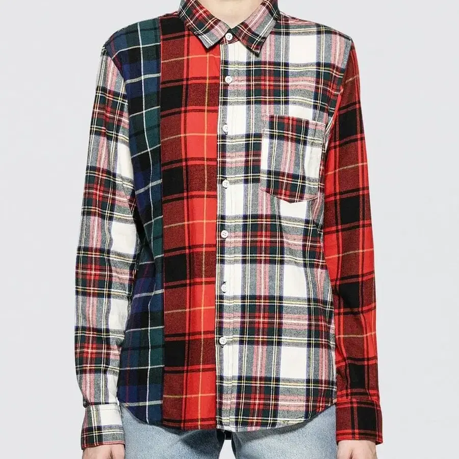 Stussy 리워크 플라넬 Tartan CHECK Shirt
