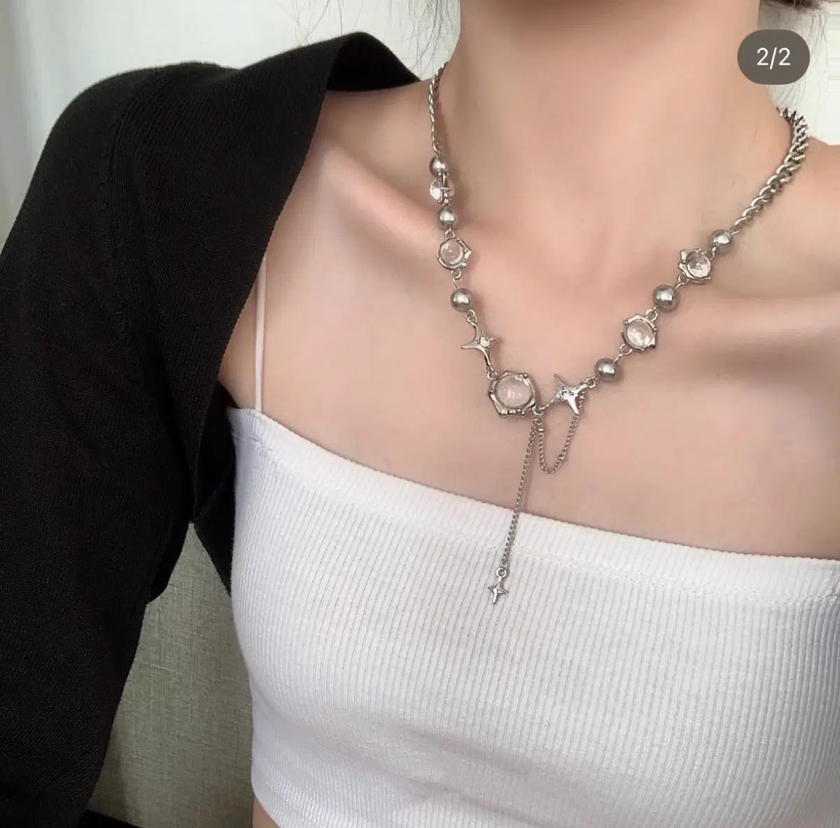 6A Chapalco Necklace 수정 목걸이