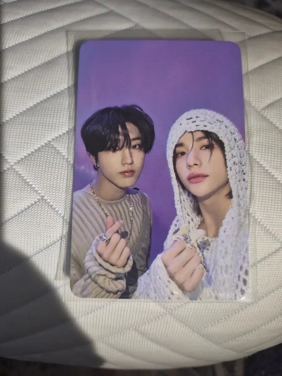 스키즈 한 현진 락 유닛 포카