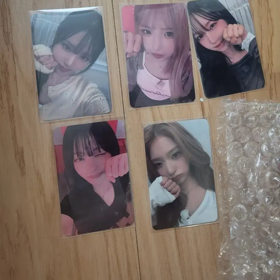 프로미스나인 glow me 대면 팬싸 미공포 포카세트