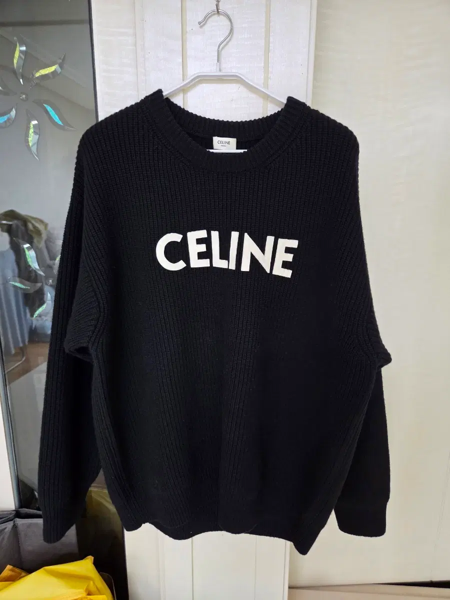 (Worn once) Celine Oversized Ribbed Wool Knit Size S
