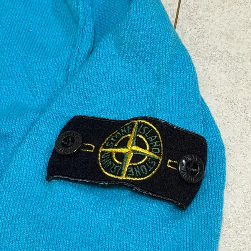 ストーンアイランド stone island 주니어 블루 니트 가디건