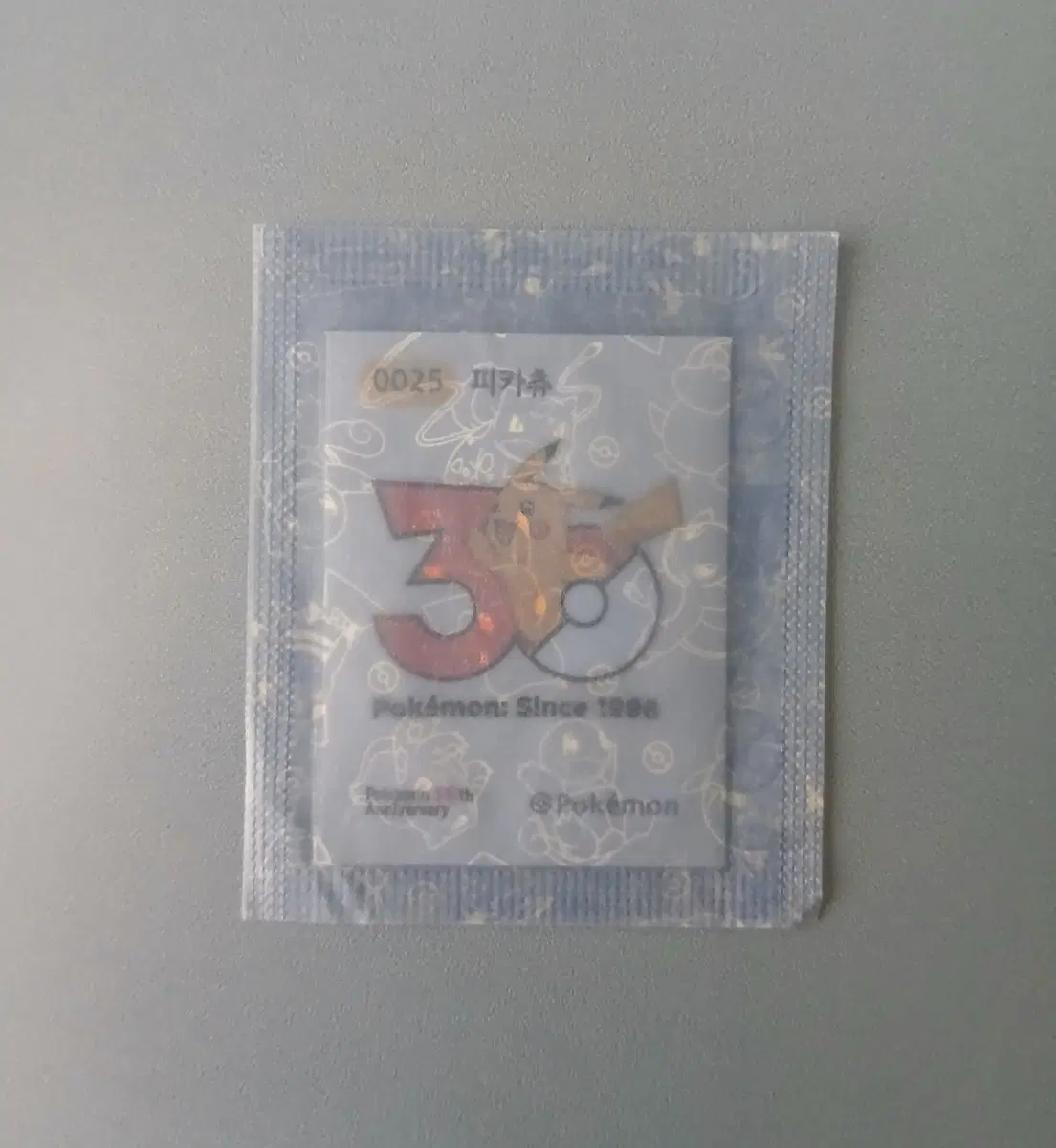 포켓몬 30주년 피카츄, 브이젤, 파라블레이즈, 마자용, 차곡차곡, 디그다, 울머기, 창파나이트, 마기라스, 야돈, 고라파덕, 큐레무,꾸왁스,냐옹 띠부씰 스티커