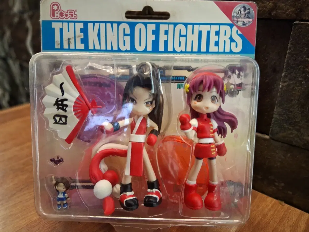 KOF 불지화 마이 아사미야 아테나 P캐러 @미개봉 2005 @블리스터 파손