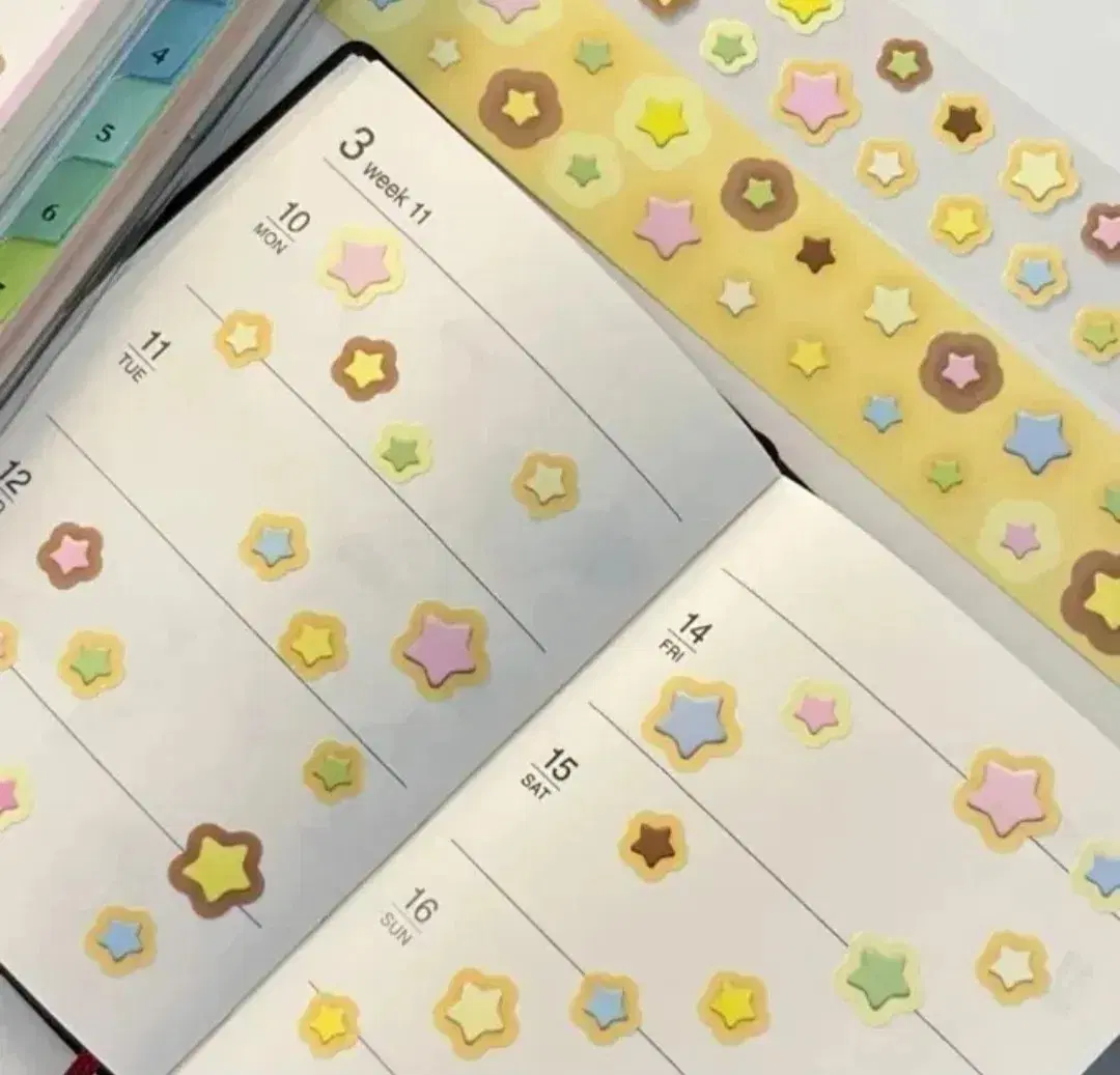 끼니디자인) 아이싱쿠키별 키스컷