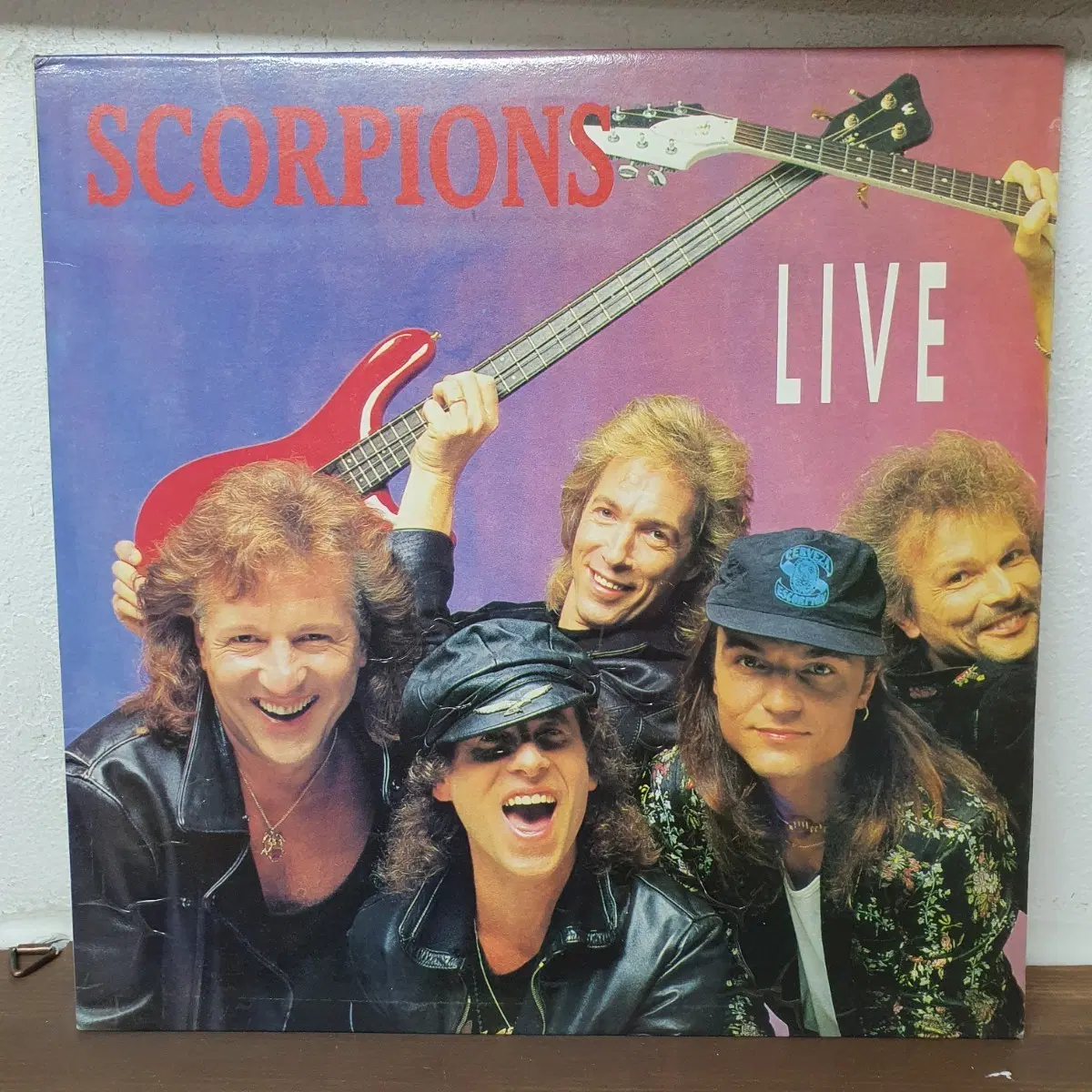 스콜피온스 라이브 LP 1991