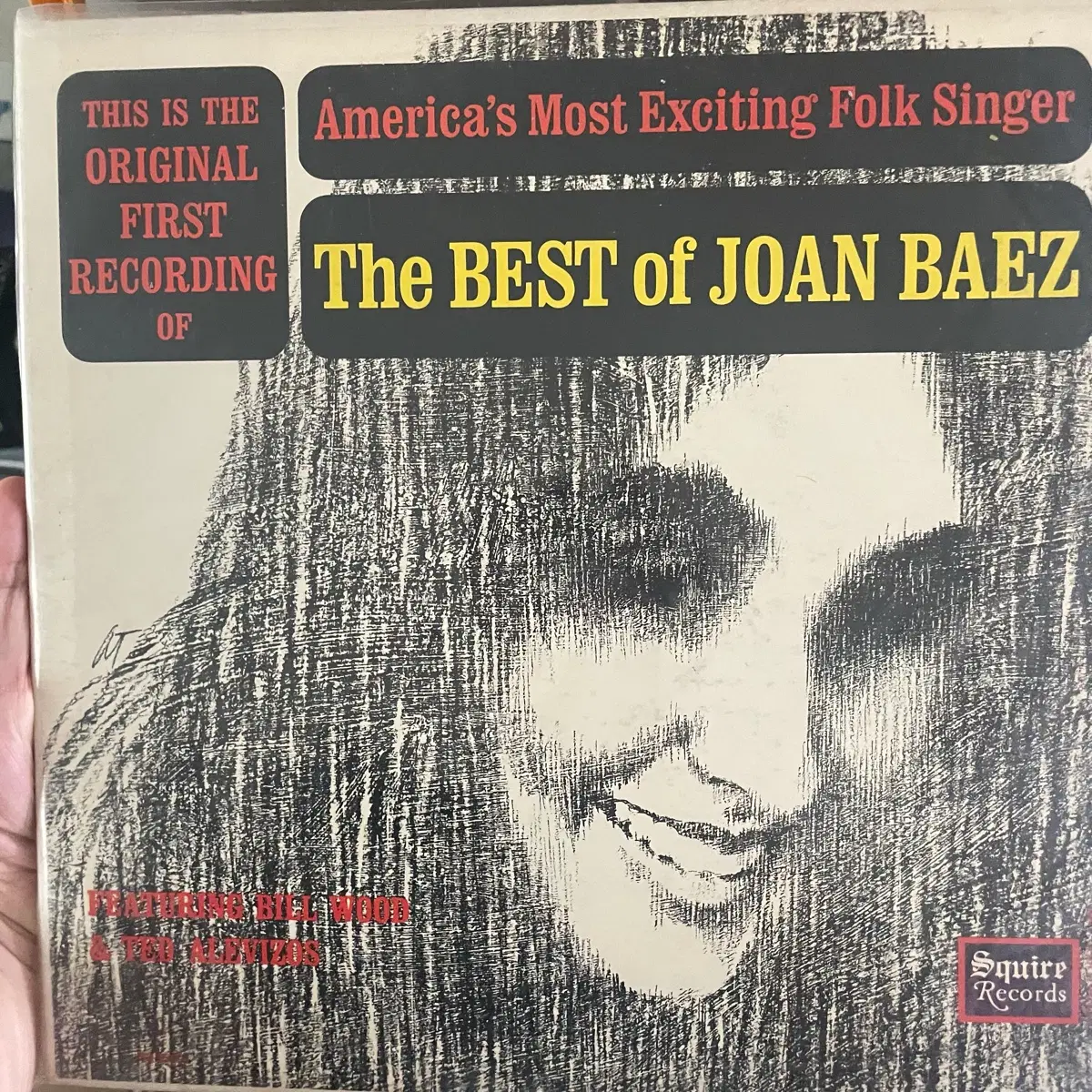 조안 바에즈 The Best of Joan Baez LP 바이닐