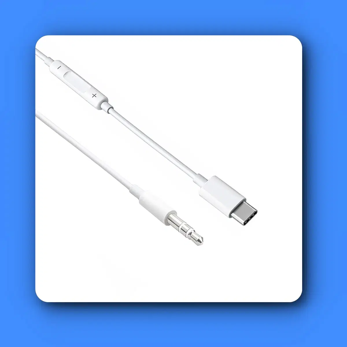 [딜러직판가/새상품]C타입 to 3.5mm AUX 케이블 1m 3극 차량용