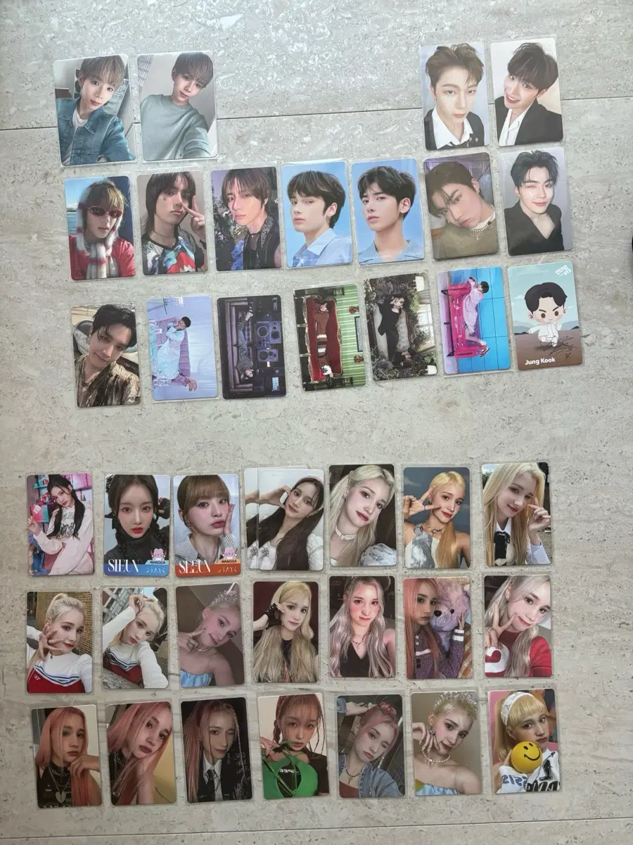 라이즈,투바투,방탄,제베원,스테이씨,케플러 포카 보넥도 포카로 교환 구해요!