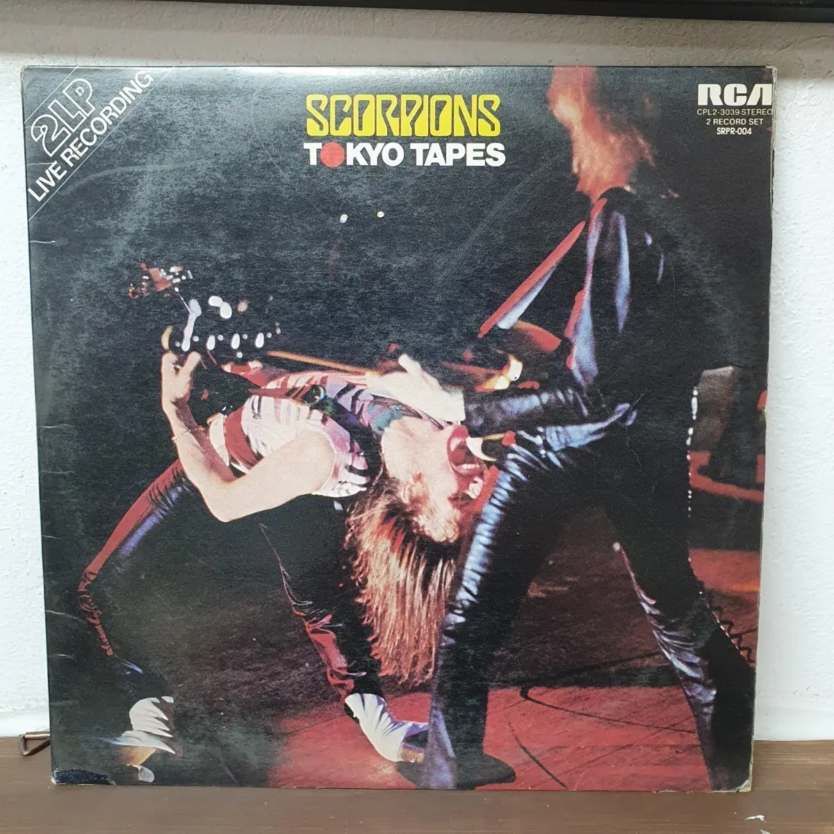 스콜피온스 도쿄 테이프 2LP 라이브 앨범 LP 1986