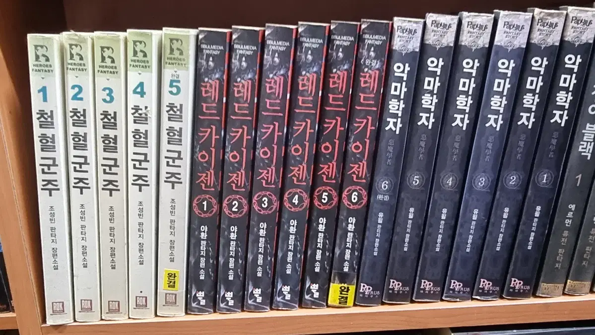 레드카이젠 1-6 완 야환 판타지 소설