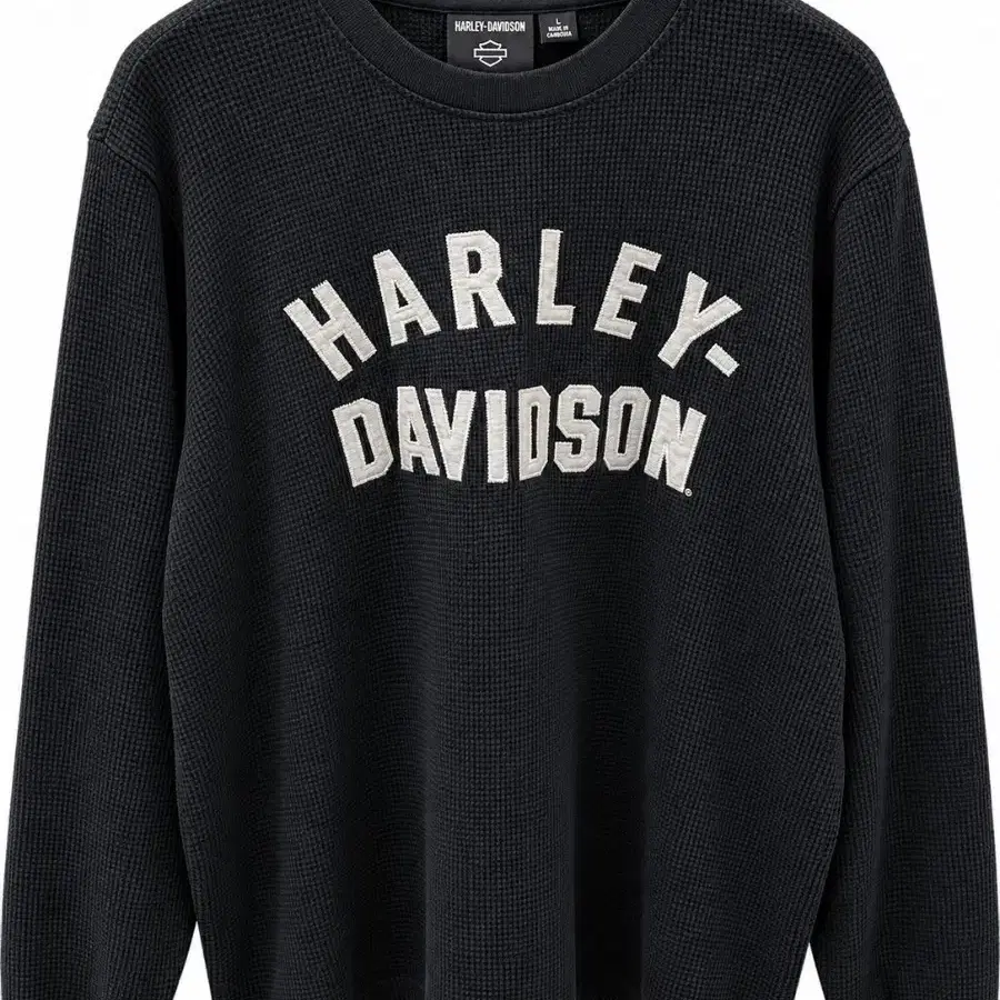 할리데이비슨 HARLEY DAVIDSON 스테이플 써멀 와플 롱슬리브 L