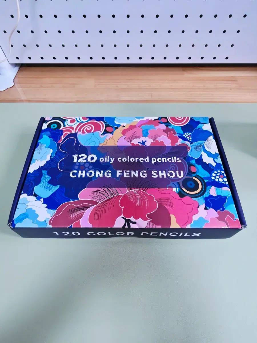 미개봉 CHONGFENGSHOU 유성 색연필 120색