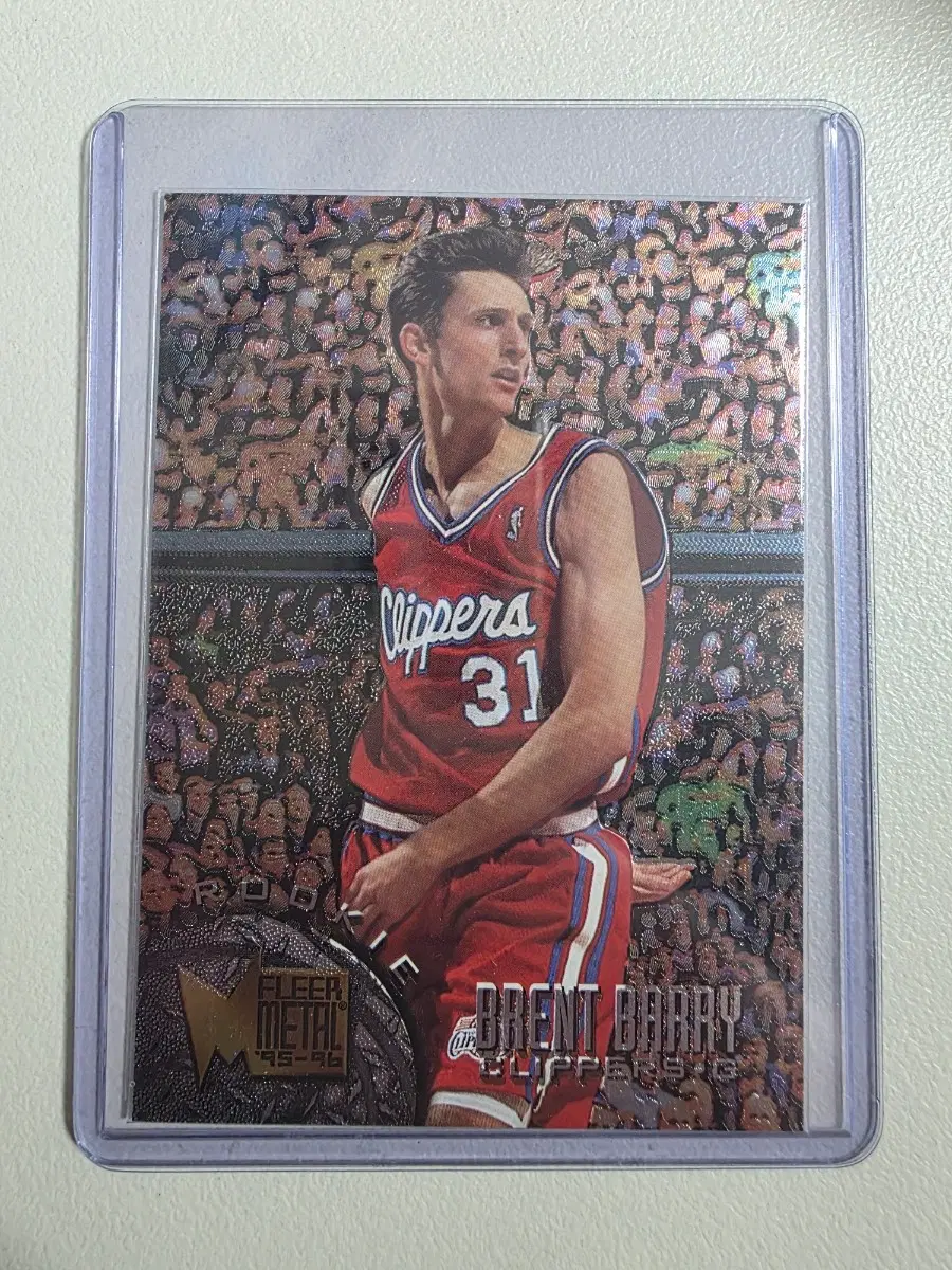 1995-96 nba 브랜트 베리 RC 메탈카드 la클리퍼스