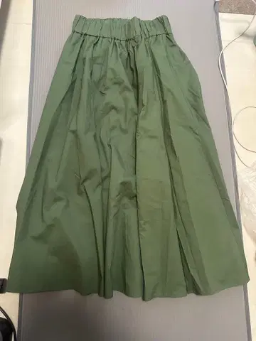 SHIPS Colors 그린 개더 스커트 스커트 ONE SIZE