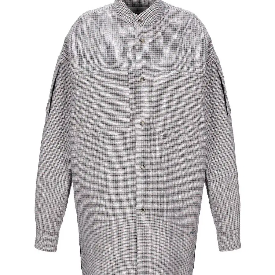 vivienne westwood check quilted over shirt jacket