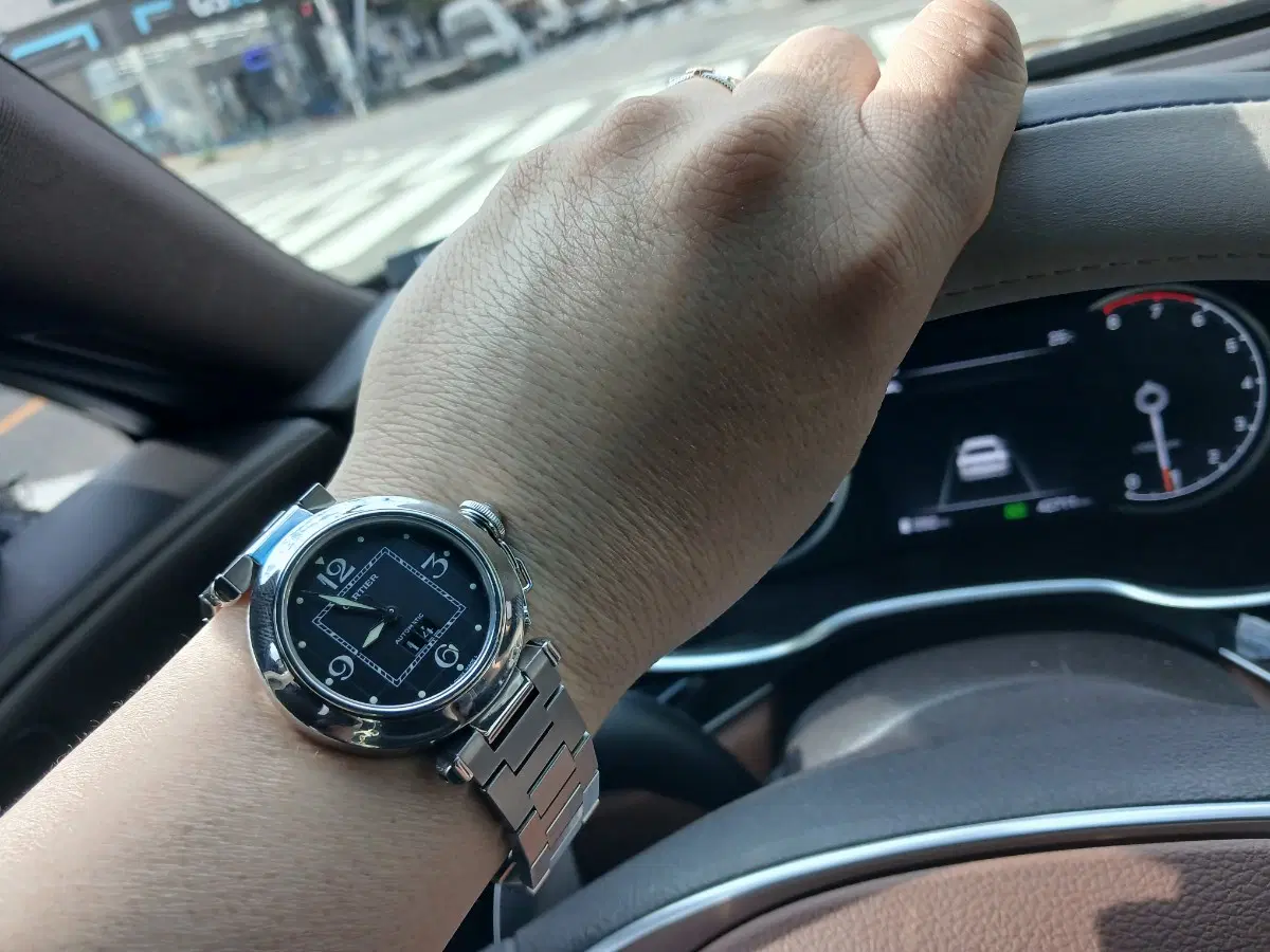 [민트급] 까르띠에 파샤 오토매틱 시계