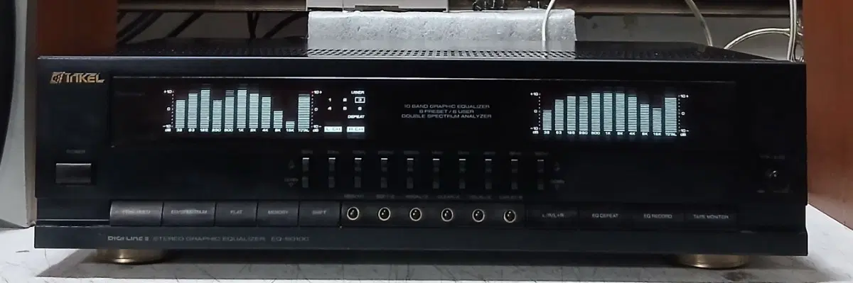 (영상) 인켈 블랙 스테레오 그래픽 이퀄라이저 EQ-5010C